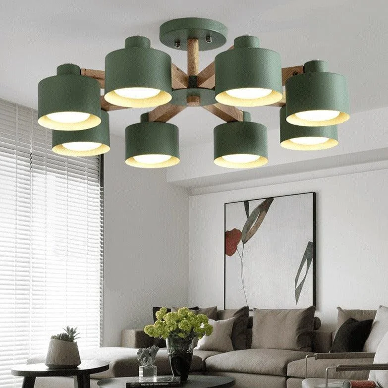Nordic Chandelier LED Ceiling Lamp - Stylish Home Lighting -