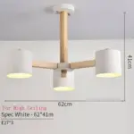 Nordic Chandelier LED Ceiling Lamp Stylish Home Lighting