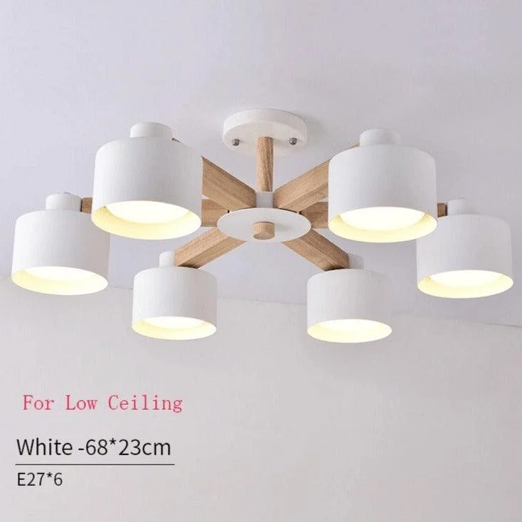 Nordic Chandelier LED Ceiling Lamp - Stylish Home Lighting -