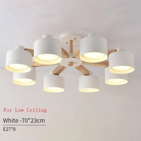 Nordic Chandelier LED Ceiling Lamp - Stylish Home Lighting -