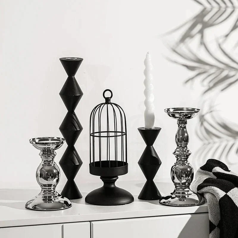 Nordic Christmas Candle Holders: Aesthetic Winter Décor -
