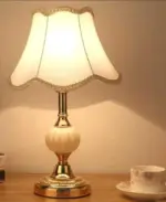 Nordic Chrome plated Glass Table Lamp