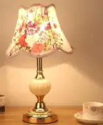 Nordic Chrome plated Glass Table Lamp