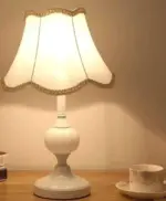 Nordic Chrome plated Glass Table Lamp