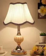Nordic Chrome plated Glass Table Lamp