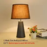 Nordic Classic Bedside Table Lamp Timeless Home Decor