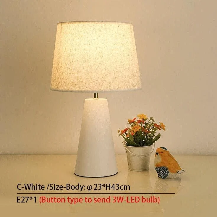 Nordic Classic Bedside Table Lamp - Timeless Home Decor -
