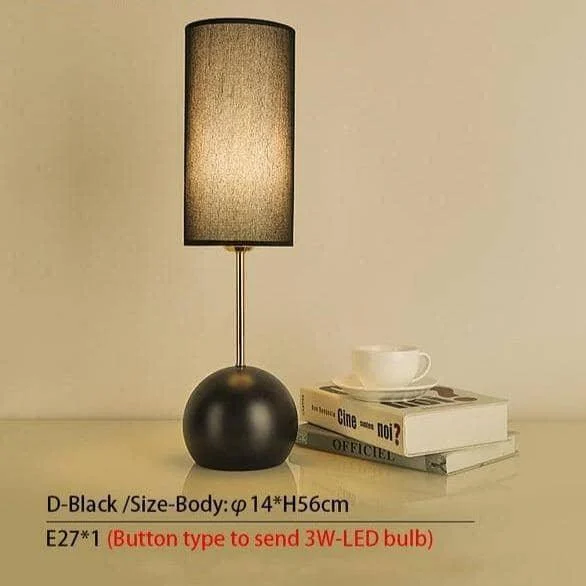 Nordic Classic Bedside Table Lamp - Timeless Home Decor -