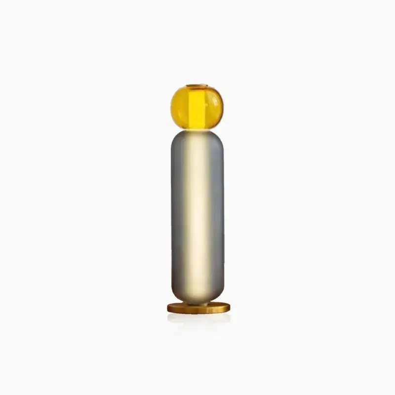 Nordic Colored Glass Table Lamp