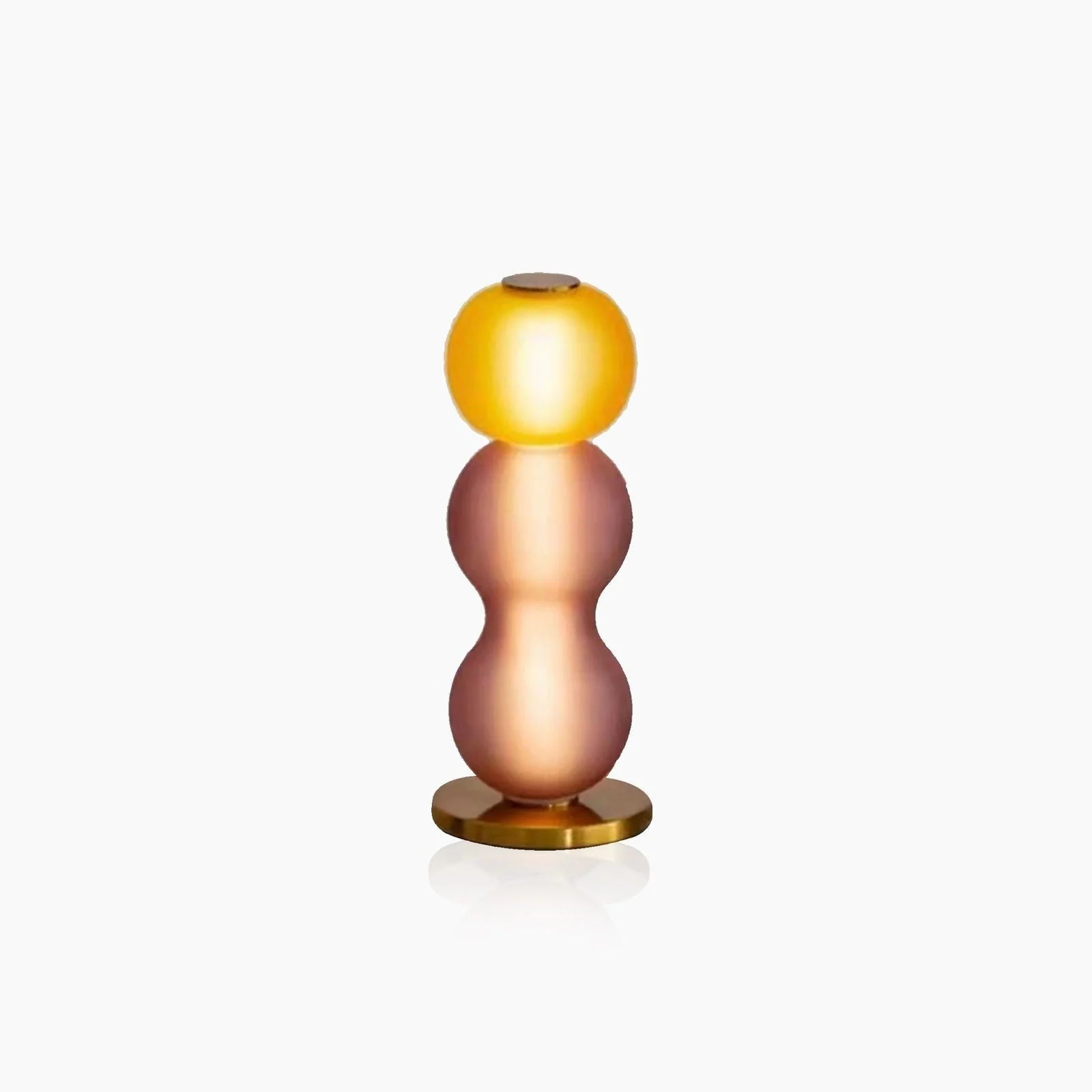 Nordic Colored Glass Table Lamp -