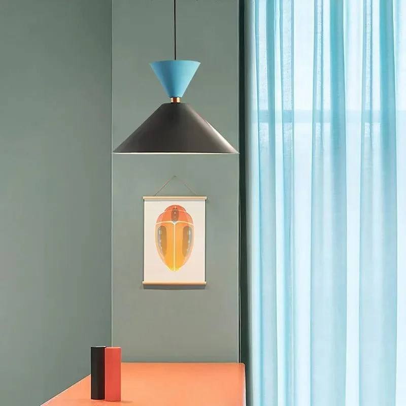 Nordic Colourful Macaron Pendant Light -