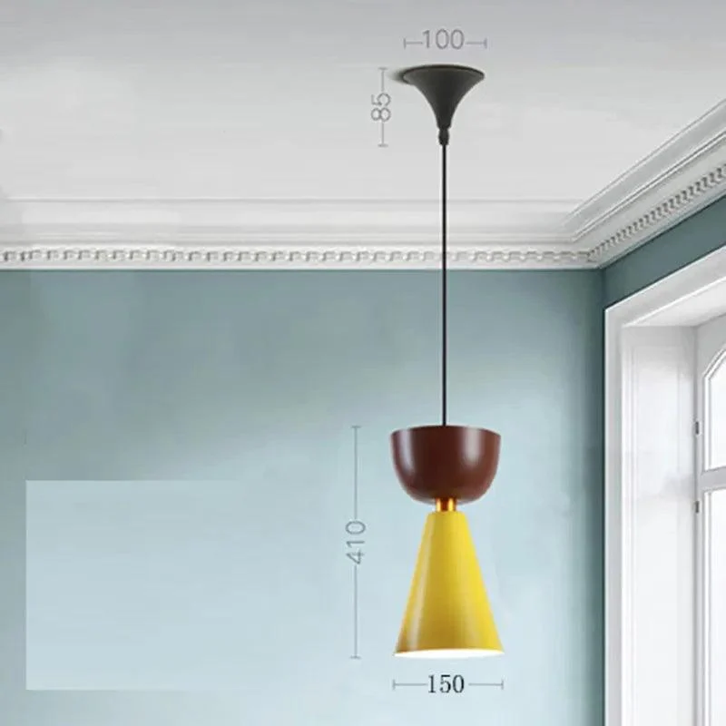 Nordic Colourful Macaron Pendant Light -