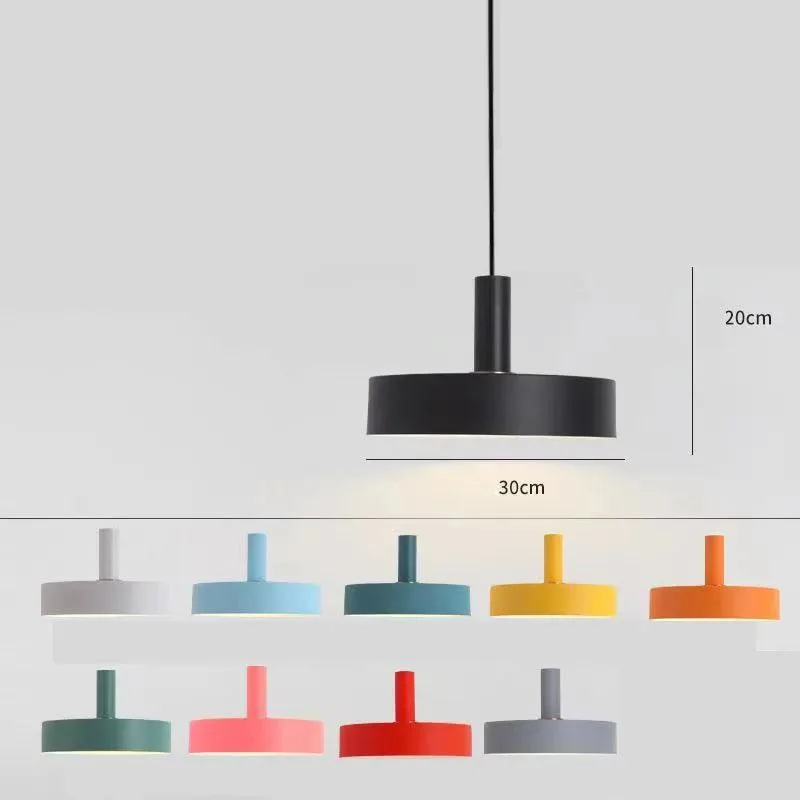 Nordic Colourful Macaron Pendant Light -