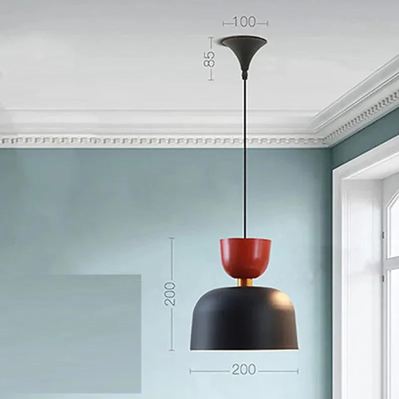 Nordic Colourful Macaron Pendant Light -