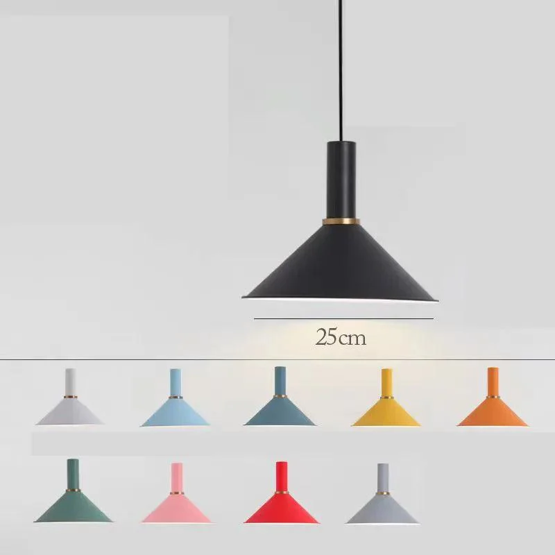 Nordic Colourful Macaron Pendant Light -