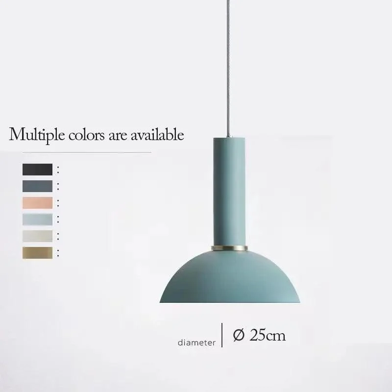 Nordic Colourful Macaron Pendant Light -