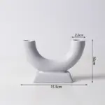 Nordic Concrete Candle Holder Stylish Living Room Decor