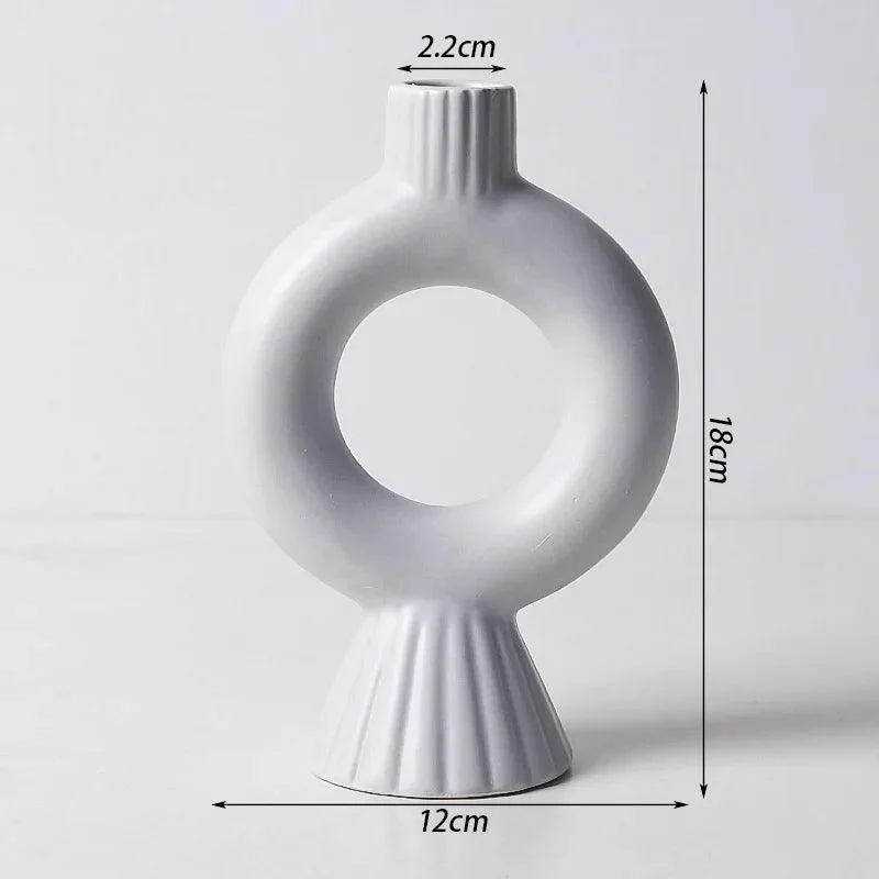 Nordic Concrete Candle Holder: Stylish Living Room Décor -