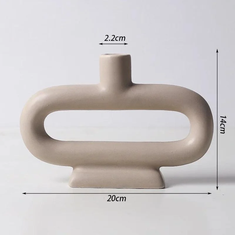 Nordic Concrete Candle Holder: Stylish Living Room Décor -