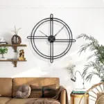 Nordic Decorative Big Wall Clock for Livingroom 23 Inches