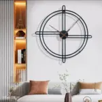 Nordic Decorative Big Wall Clock for Livingroom 23 Inches