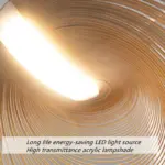 Nordic Design LED Birds Nest Pendant Light Natural Wood Home Lighting