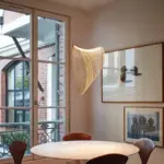 Nordic Design LED Birds Nest Pendant Light Natural Wood Home Lighting
