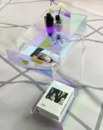 Nordic Designed Acrylic Drawer Side Table