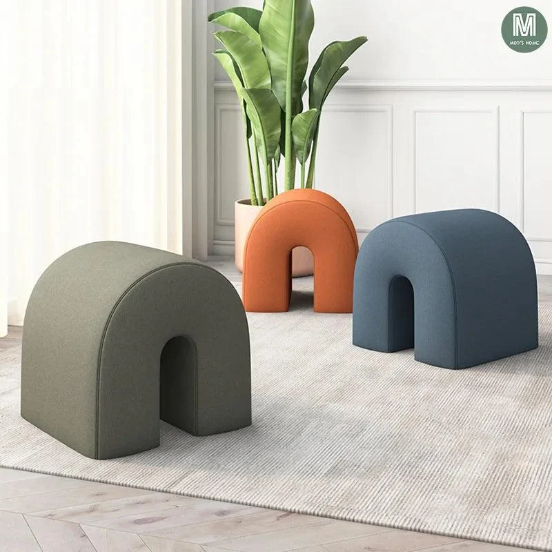 Nordic Designed Minimalist Arch Sofa Stool -