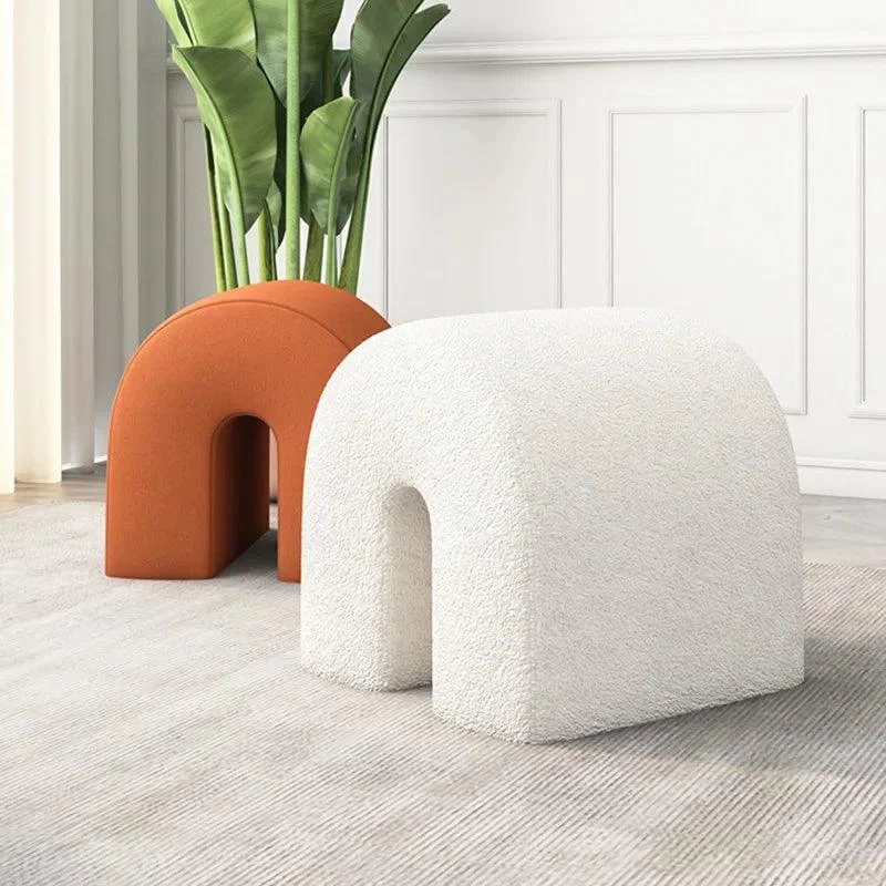 Nordic Designed Minimalist Arch Sofa Stool -