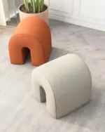 Nordic Designed Minimalist Arch Sofa Stool