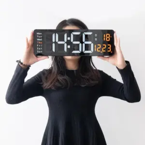 Nordic Digital Clock 16 Inch Display