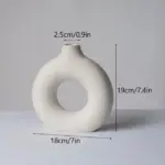 Nordic Donut Vase