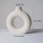 Nordic Donut Vase