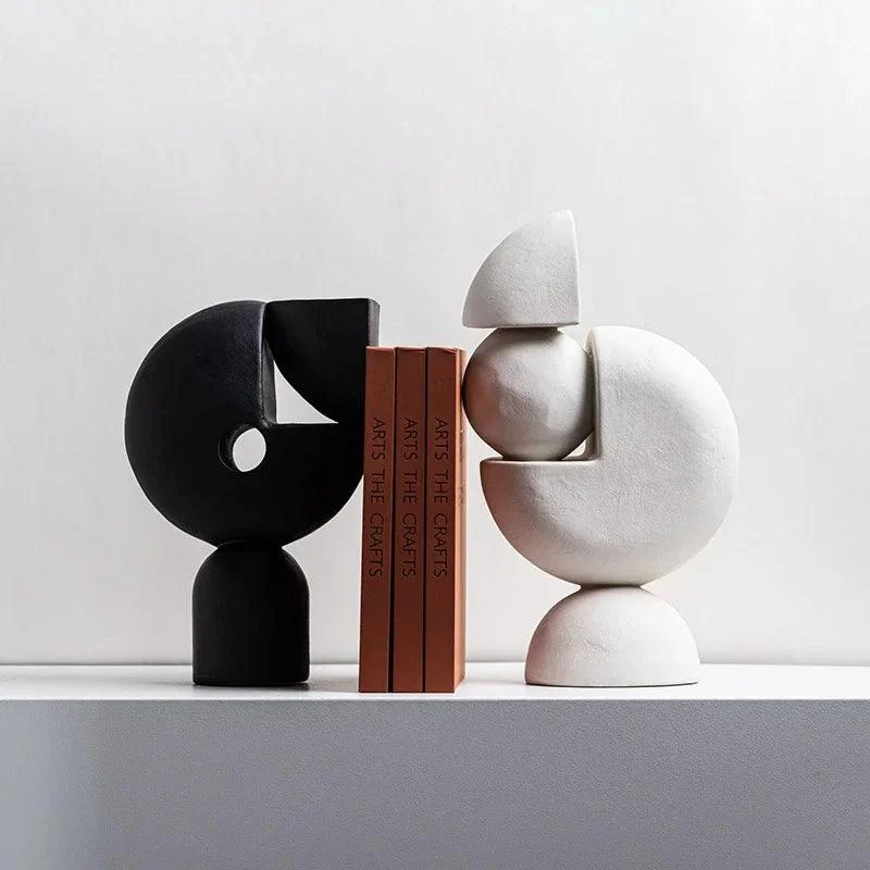 Nordic Geometric Decorative Sculpture -