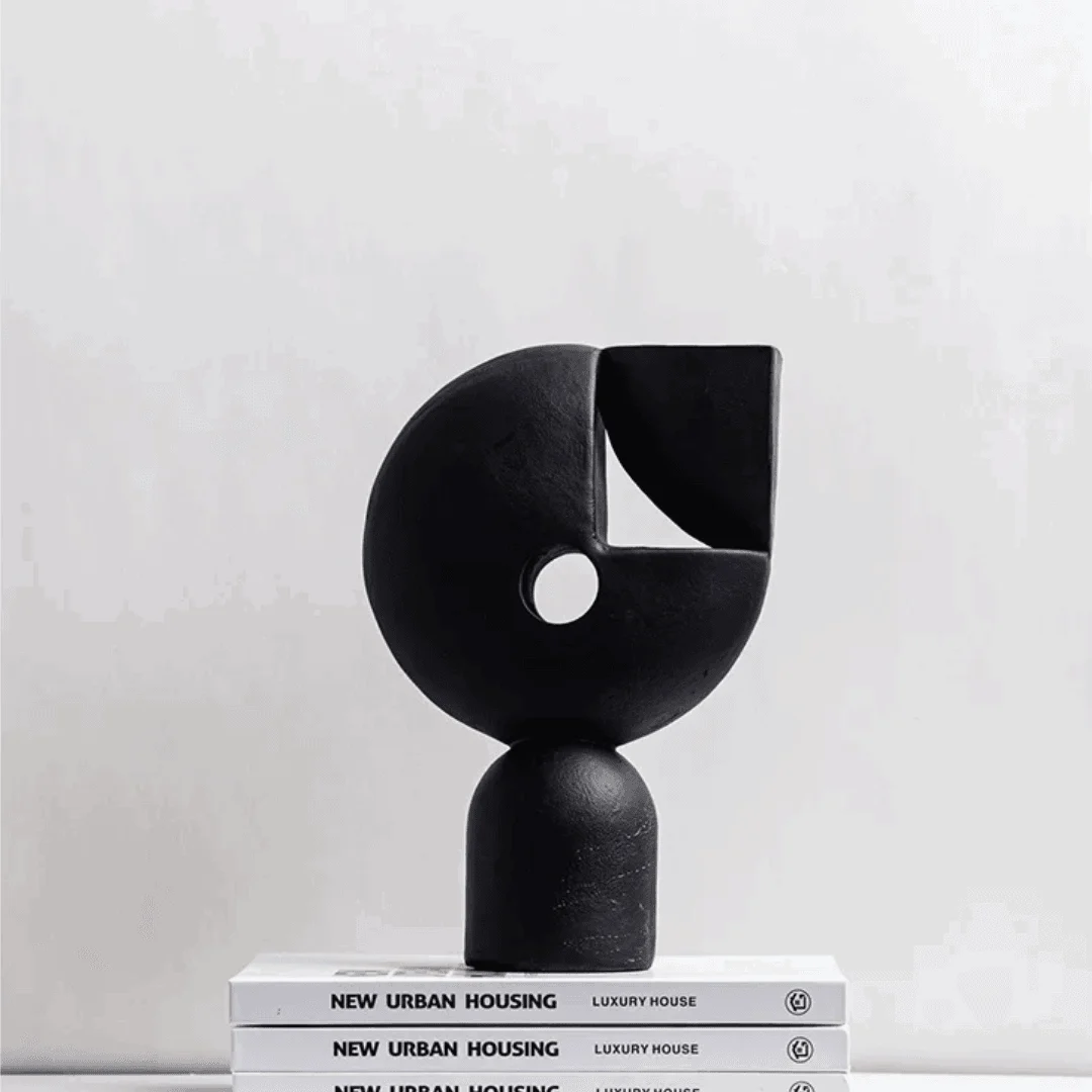 Nordic Geometric Decorative Sculpture -