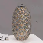Nordic Geometric Glass Vase