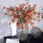 Nordic Geometric Glass Vase
