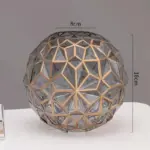 Nordic Geometric Glass Vase
