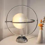Nordic Glass Ball Universe Lighting Rotating Table Lamp Bedside Decorative