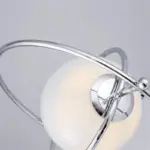 Nordic Glass Ball Universe Lighting Rotating Table Lamp Bedside Decorative
