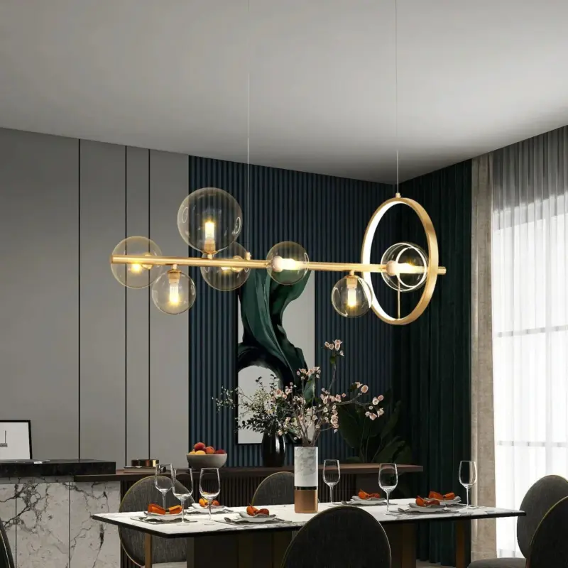 Nordic Glass Bubble Chandelier