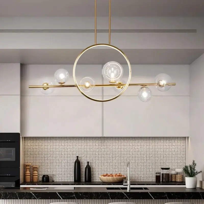 Nordic Glass Bubble Chandelier
