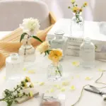 Nordic Glass Elegance Transparent Vase for Stylish Table Decor