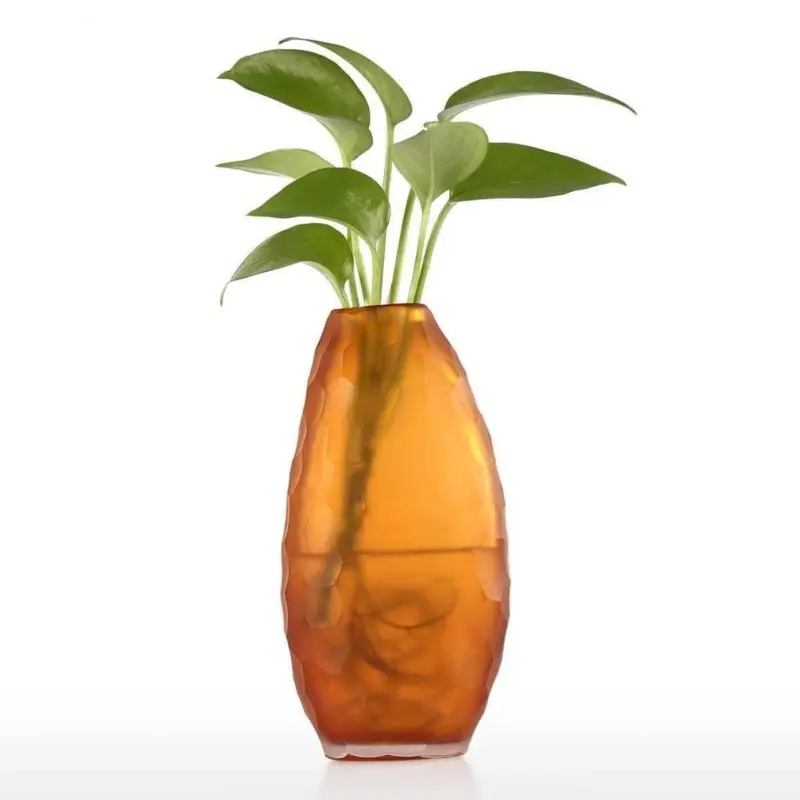 Nordic Glass Flower Vase Elegant Centerpiece Decor