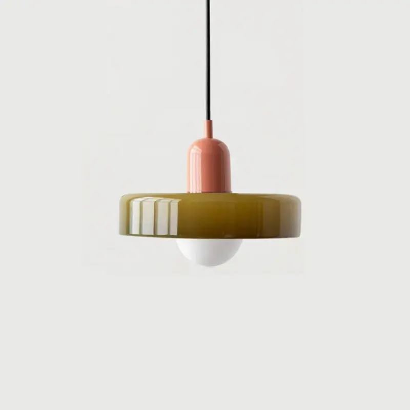 Nordic Glass Round Pendant Ceiling Lamp