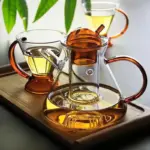 Nordic Glass Teapot Cup