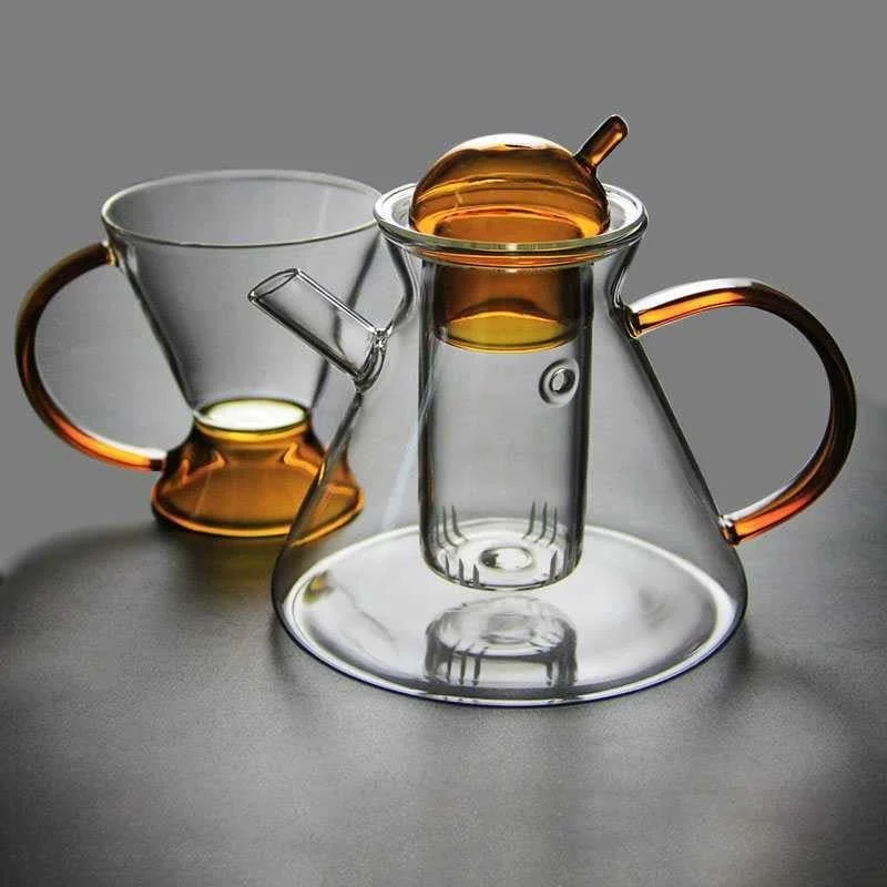 Nordic Glass Teapot/Cup -