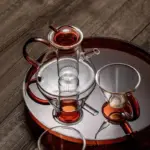 Nordic Glass Teapot Cup