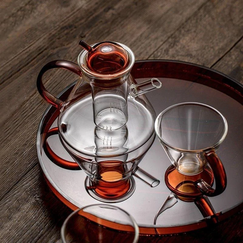 Nordic Glass Teapot/Cup -